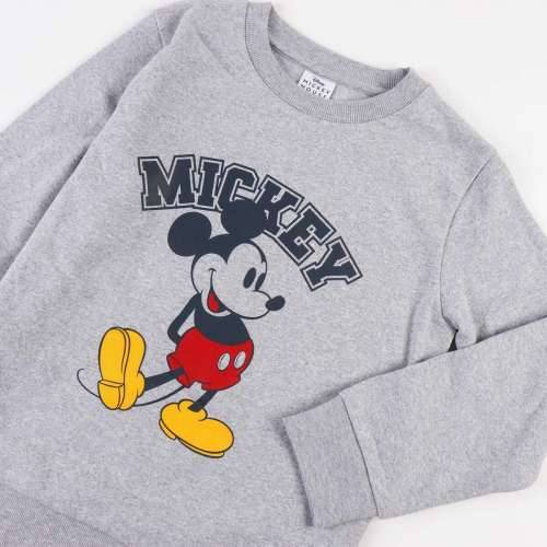 Dječja Majica bez Kapuljače Mickey Mouse Siva Cijena