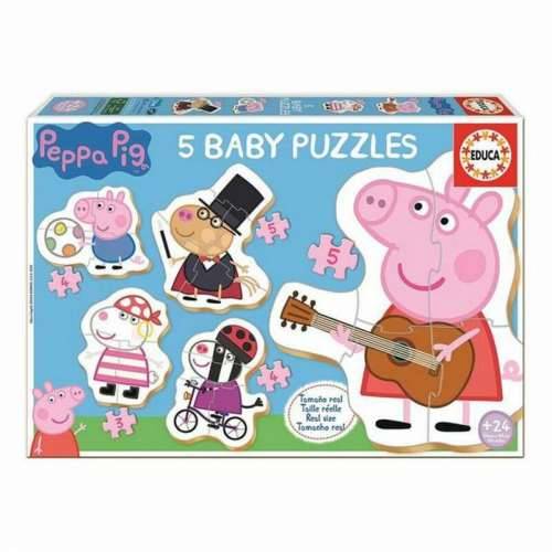 Set 5 Puzzle Peppa Pig Educa Cijena