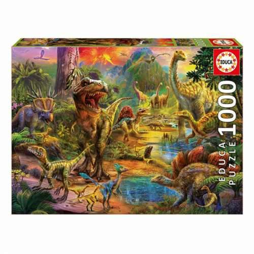 Puzzle Dinosaur Land Educa 17655 (1000 pcs) Cijena