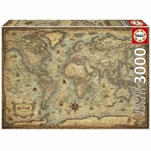 Puzzle Educa karta Cijena