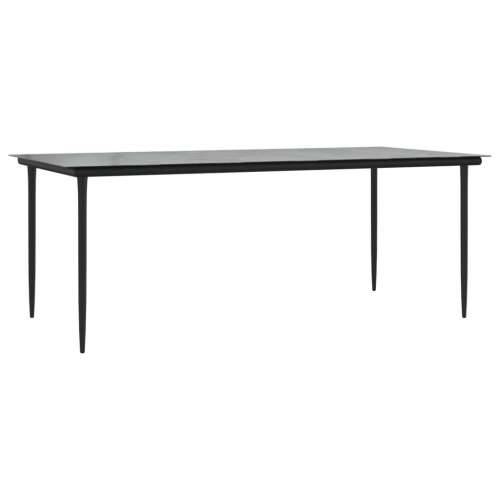 Vrtna garnitura - 9-dijelni vrtni blagovaonski set od poliratana s jastucima bež - 200 x 100 x 74 cm Sa naslonom za noge 8 Cijena