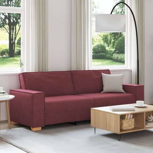 Trosjed Kauč Vino Crvena 180 cm Tkanina - boja crnog vina 180 cm Cijena