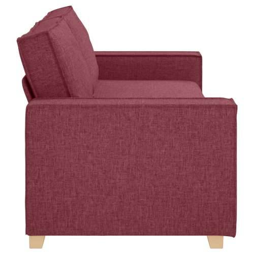 Trosjed Kauč Vino Crvena 180 cm Tkanina - boja crnog vina 180 cm Cijena