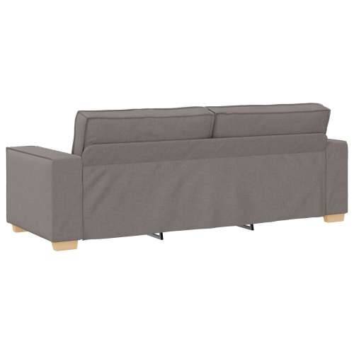 Sofa za 3 osobe taupe 180 cm tkanina - Sivo-smeđa 180 cm Cijena