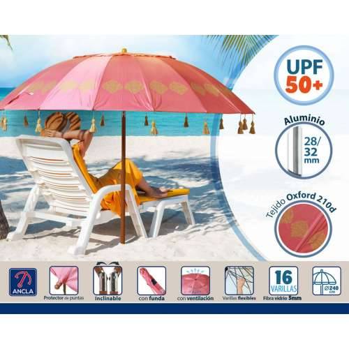 Suncobran Koraljni Ø 240 cm SPF50+ Cijena