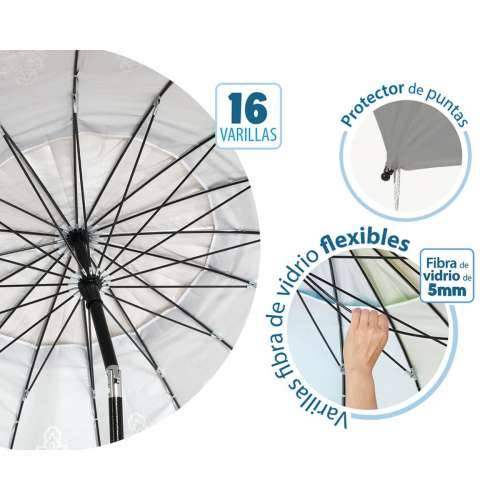 Suncobran Siva Ø 220 cm SPF50+ Boho Cijena