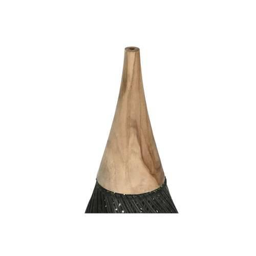 Zaslon Svjetiljke Home ESPRIT Crna Bambus tikovina 35 x 35 x 85 cm (2 kom.) Cijena