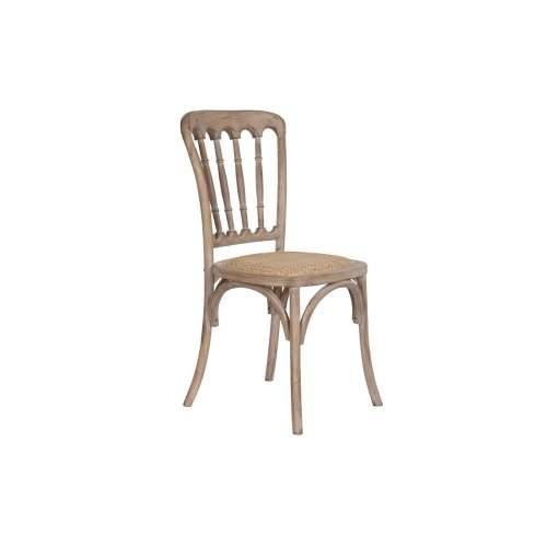 Blagavaonska stolica Home ESPRIT Svijetlo smeđi Ratan Jela 45 x 48 x 92 cm Cijena