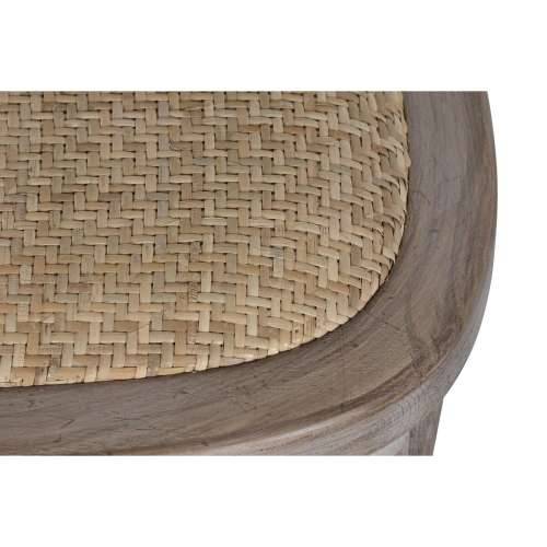 Blagavaonska stolica Home ESPRIT Svijetlo smeđi Ratan Jela 45 x 48 x 92 cm Cijena