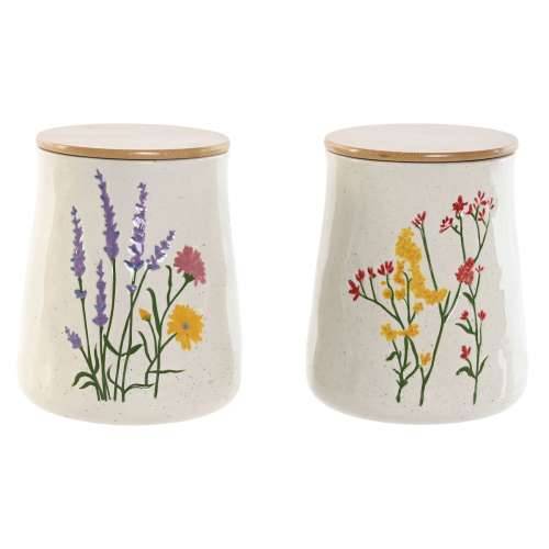Čamac Home ESPRIT Pisana Ziedi Shabby Chic (2 kom.) Cijena
