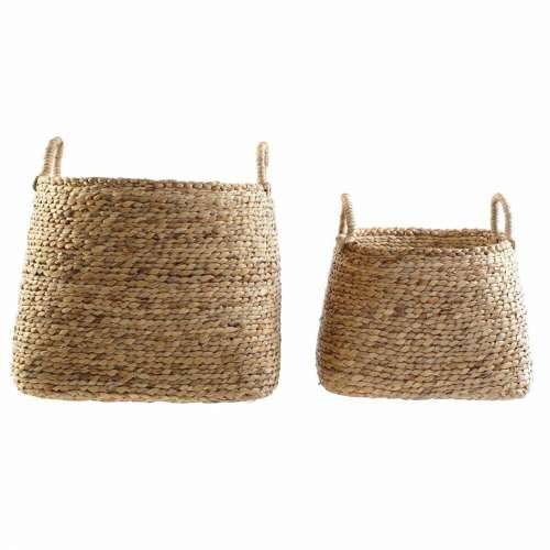 Set košara DKD Home Decor 44 x 44 x 45 cm Prirodno Smeđa Boho Cijena