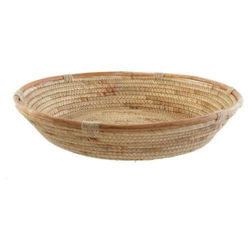 Stolni ukras DKD Home Decor 42 x 42 x 8 cm Prirodno Smeđa Tropsko Cijena