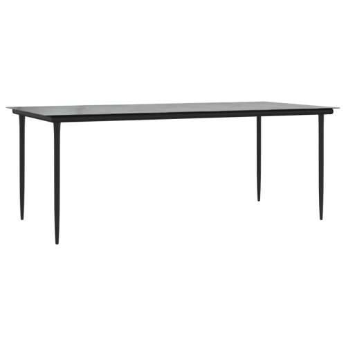 Vrtna garnitura - 9-dijelni vrtni blagovaonski set od poliratana s jastucima bež - 200 x 100 x 74 cm Bez naslona za noge 8 Cijena