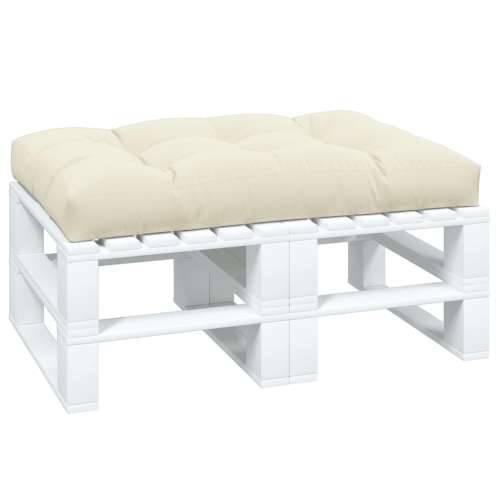 Jastuk za palete krem 120 x 80 x 12 cm od tkanine - Krema 120 x 80 x 12 cm 1 Cijena