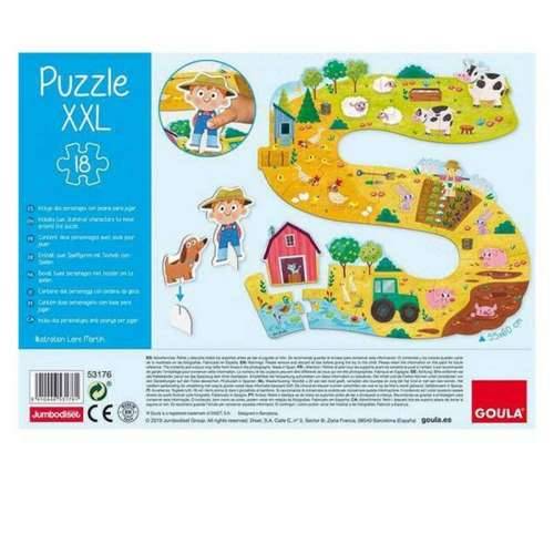 Puzzle za Bebe Farma XXL Goula 53176 (17 pcs) Cijena