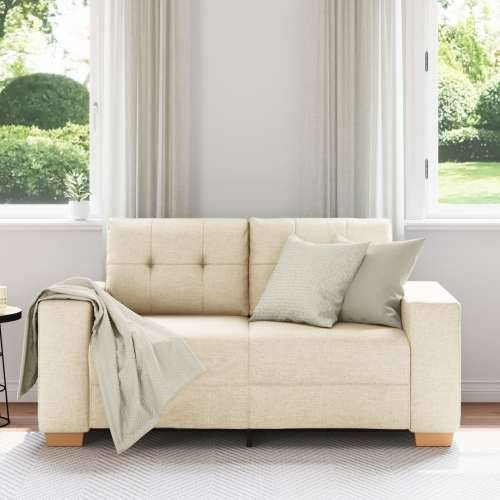 Dvosjed Sofa Krem 120 cm Tkanina - Krema 120 cm Cijena
