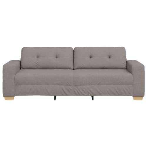 kauč za 3 osobe taupe 180 cm od tkanine - Sivo-smeđa 180 cm Cijena
