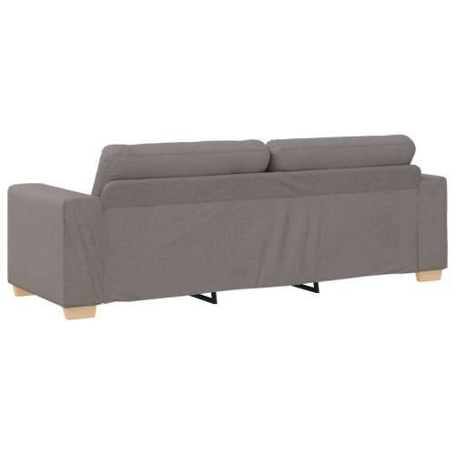 kauč za 3 osobe taupe 180 cm od tkanine - Sivo-smeđa 180 cm Cijena