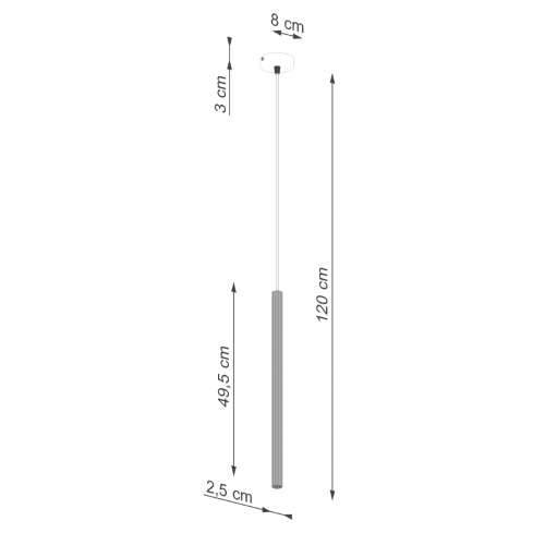 Visilica ARCHE 1 crna Cijena