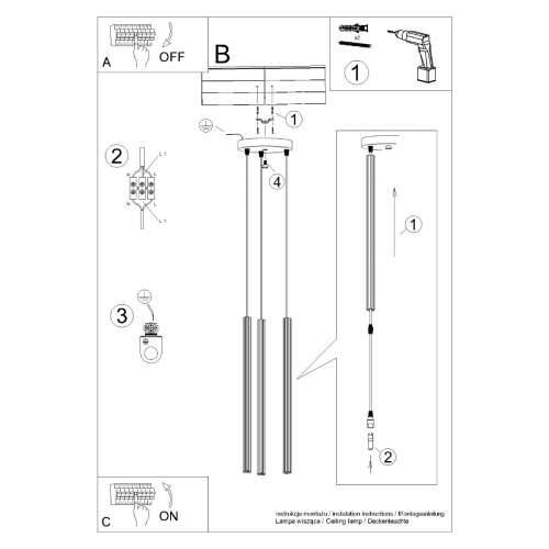 Visilica ARCHE 3P crna Cijena