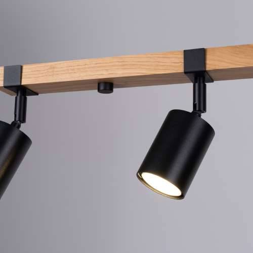 Stropna lampa FAGER 4L crna Cijena