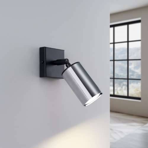 Zidna lampa WINX crna/krom Cijena