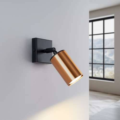 Zidna lampa WINX crna/bakar Cijena