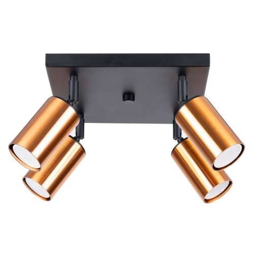 Stropna lampa WINX 4 crna/bakar Cijena