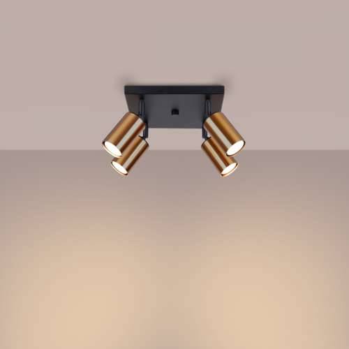 Stropna lampa WINX 4 crna/bakar Cijena