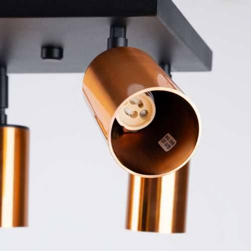 Stropna lampa WINX 4 crna/bakar Cijena