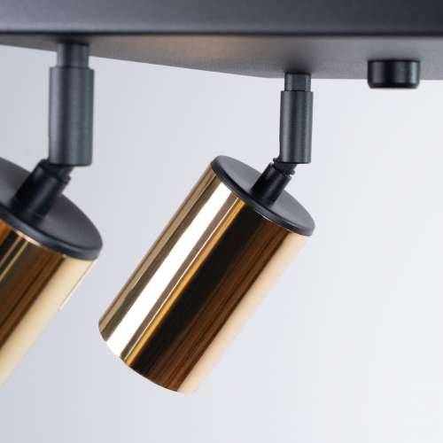 Stropna lampa WINX 4 crna/zlatna Cijena