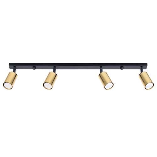Stropna lampa WINX 4L crna/zlatna Cijena