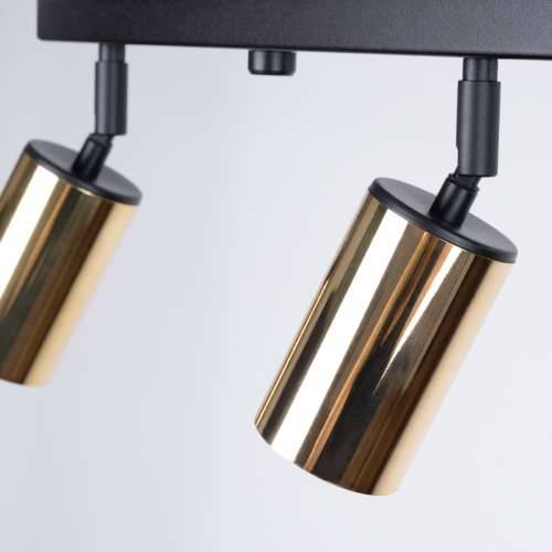 Stropna lampa WINX 4L crna/zlatna Cijena