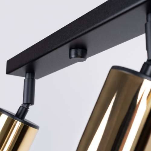 Stropna lampa WINX 4L crna/zlatna Cijena