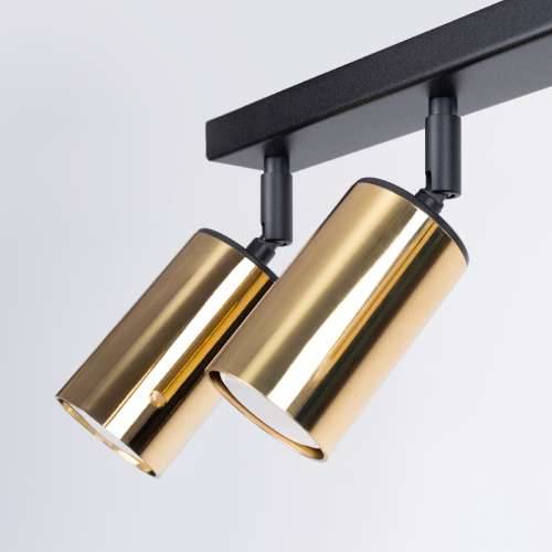 Stropna lampa WINX 6L crna/zlatna Cijena