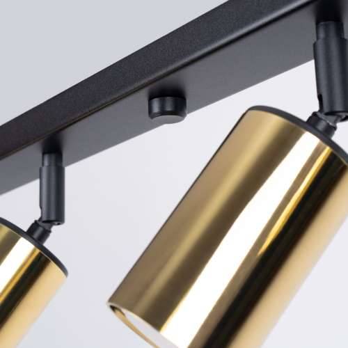 Stropna lampa WINX 6L crna/zlatna Cijena