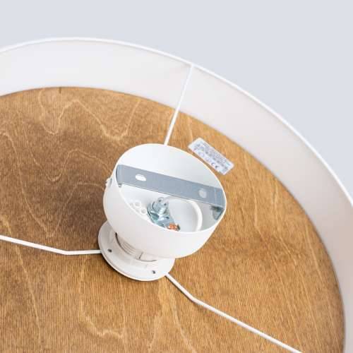 Stropna lampa TELESTO bijela/svijetlo smeđa Cijena