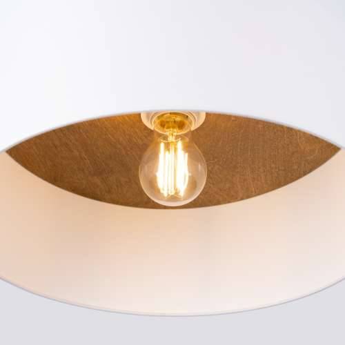 Stropna lampa TELESTO bijela/svijetlo smeđa Cijena