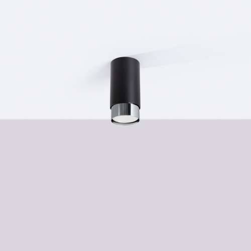 Stropna lampa NERO 12,5 crna/krom Cijena