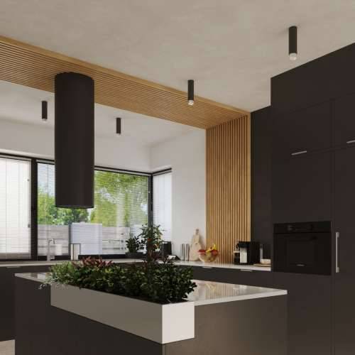 Stropna lampa NERO 22,5 crna/krom Cijena