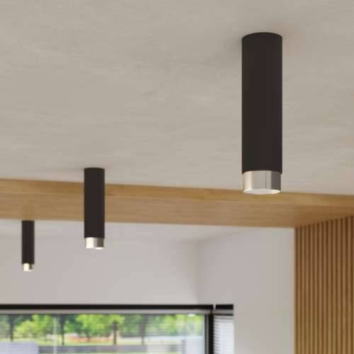 Stropna lampa NERO 22,5 crna/krom Cijena