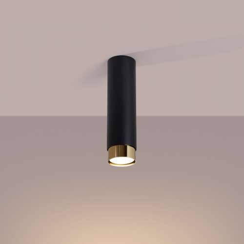 Stropna lampa NERO 22,5 crna/zlatna Cijena