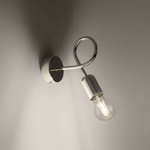 Zidna lampa LOOP krom Cijena