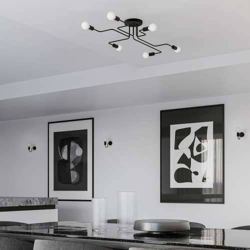Zidna lampa VECTOR crna Cijena
