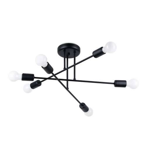 Luster NORAH 6R crni Cijena