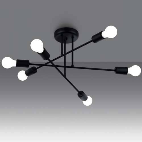 Luster NORAH 6R crni Cijena