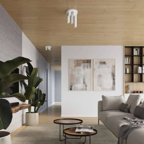 Stropna lampa LAGOS 3P bijela Cijena