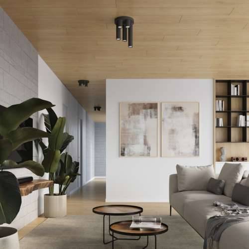 Stropna lampa LAGOS 5P bijela Cijena