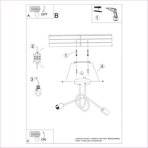 Luster LOOP 2 crni Cijena