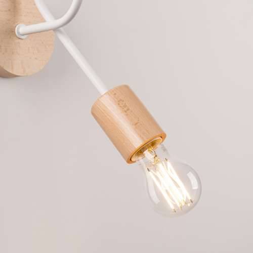 Zidna lampa EMBER bijela Cijena